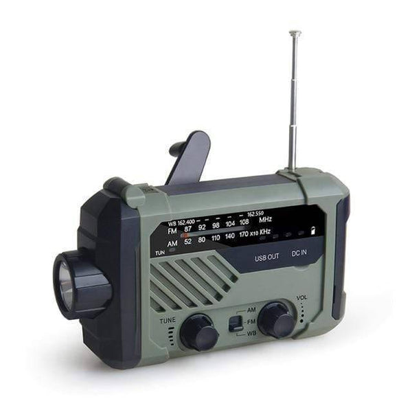 NOAA Emergency Radio [Solar Power/Hand Crank]