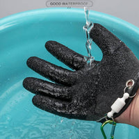 Thumbnail for Magnet Release Full Finger Fishing Gloves with Anti-slip and Puncture Resistant Latex - Ideal for Hooks and Tools