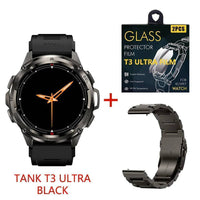 Thumbnail for KOSPET TANK T3 Ultra Smart Watch for Men -GPS AMOLED AOD Bluetooth Fitness Tracker 470mAh Digital Electronic Watch