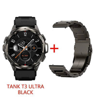 Thumbnail for KOSPET TANK T3 Ultra Smart Watch for Men -GPS AMOLED AOD Bluetooth Fitness Tracker 470mAh Digital Electronic Watch