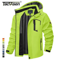 Thumbnail for TACVASEN Men's Lightweight Spring Autumn Jackets -Mesh Lined Waterproof Raincoat for Outdoor Fishing Hiking Windbreaker