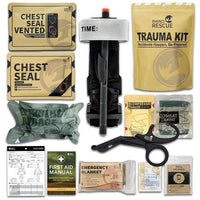 Thumbnail for RHINO RESCUE Rhino Rescue Store Safety & Survival 10pcs Tactical Kit Camping Survival | Tactical Outdoor Survival Kit - Tactical Kit Survival