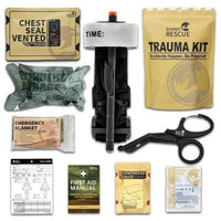 Thumbnail for RHINO RESCUE Rhino Rescue Store Safety & Survival 7pcs Tactical Kit Camping Survival | Tactical Outdoor Survival Kit - Tactical Kit Survival