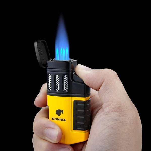 Portable Torch Jet Lighter with 4 Jet Flame – Survival Gears Depot