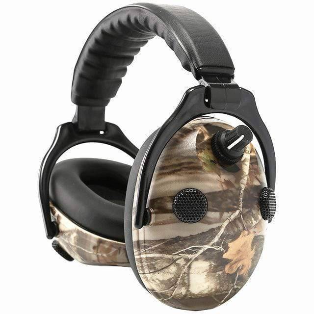 Survival Gears Depot Ear Protector Earmuff Only New Electronic Shooting Earmuffs with Military Ballistic Clear Anti Fog & Scratch Resistant Eyewear