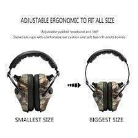 Thumbnail for Survival Gears Depot Ear Protector New Electronic Shooting Earmuffs with Military Ballistic Clear Anti Fog & Scratch Resistant Eyewear