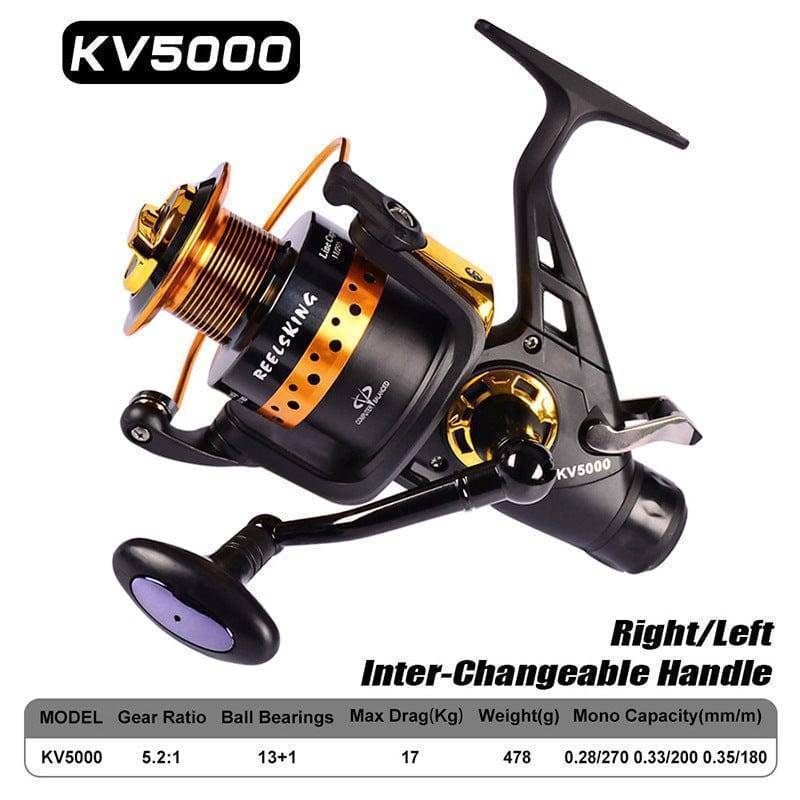 Premium Micro Fishing Reel with Anti-Explosion Line System and 6.3:1 Gear  Ratio for Long Casts 8kg Drag