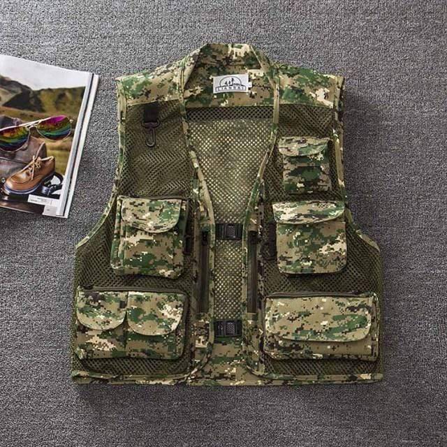 Multi-Pocket Fishing Hunting Vest – Survival Gears Depot