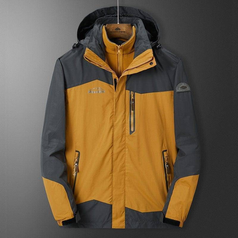 Survival Gears Depot Golden / M Winter Three In One Mountaineering Suit