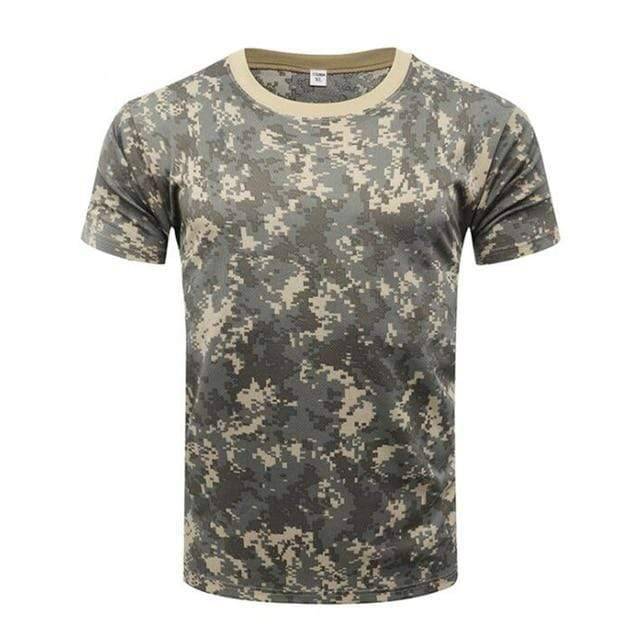 Camouflage Quick Dry O Neck Shirt for outdoor activities8