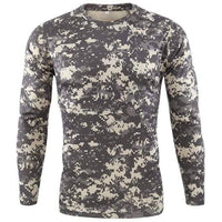 Thumbnail for Survival Gears Depot Hiking T-shirts ACU / S Tactical Camouflage Forest Land Shirt