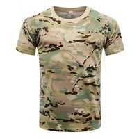 Thumbnail for Camouflage Quick Dry O Neck Shirt for outdoor activities4