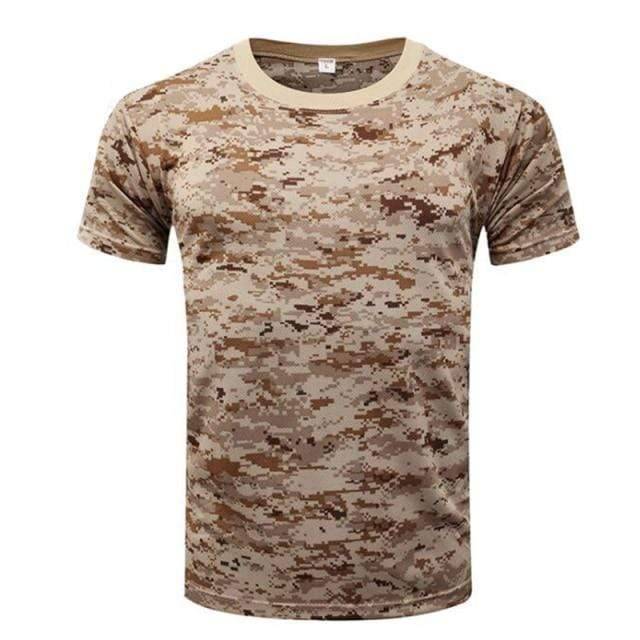 Camouflage Quick Dry O Neck Shirt for outdoor activities7