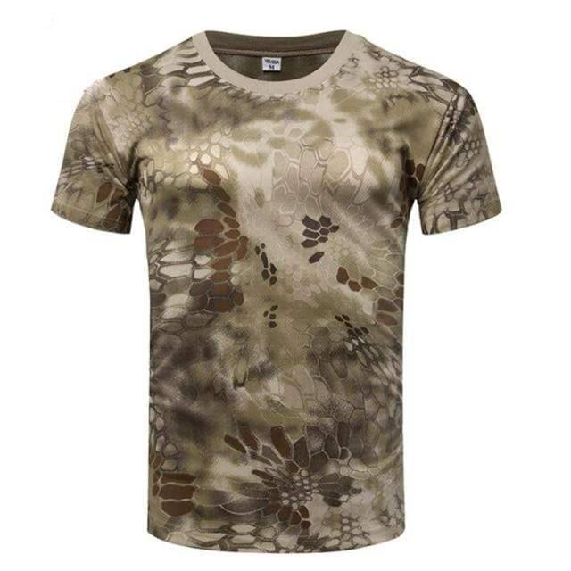 Camouflage Quick Dry O Neck Shirt for outdoor activities5