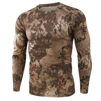 Thumbnail for Survival Gears Depot Hiking T-shirts sand python / S Tactical Camouflage Forest Land Shirt