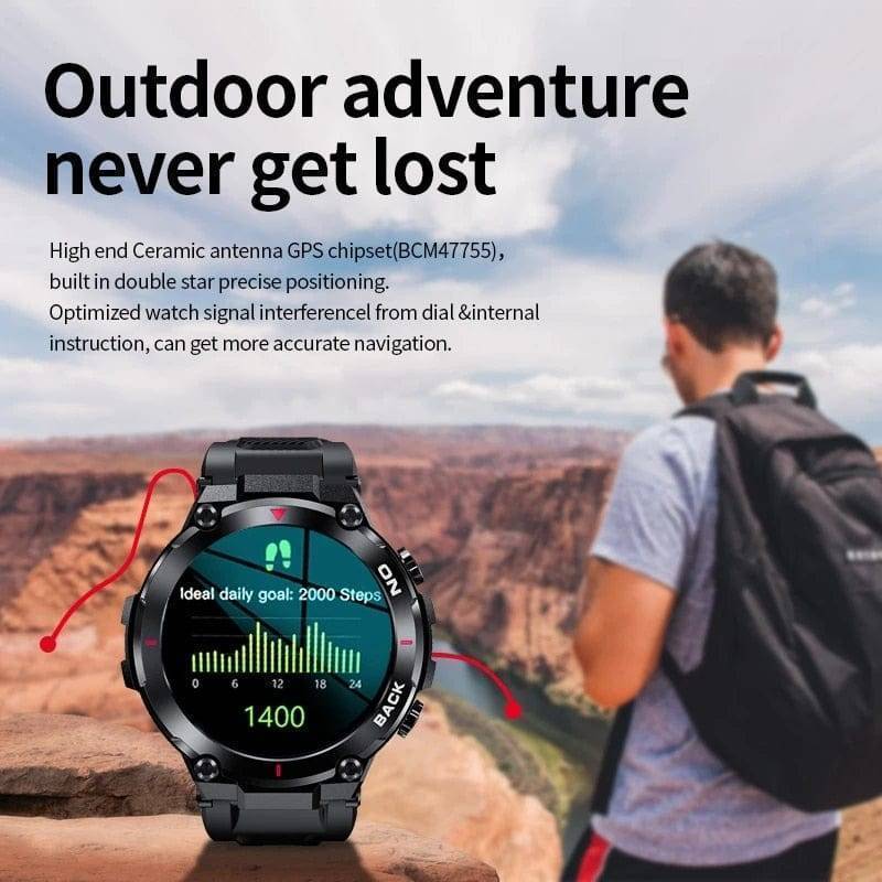 LIGE SmartWatch Official Store Home New 10 -1 GPS Outdoor Smart Watch