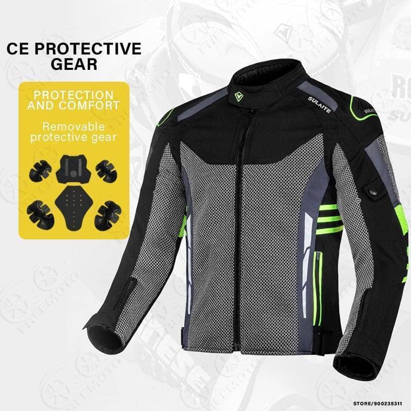 Survival Gears Depot Jackets Chaqueta Moto Mesh Motorcycle Jacket