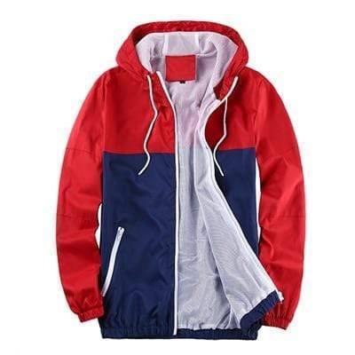 Navigator Store Jackets Red / M Camouflage Windbreaker Coat