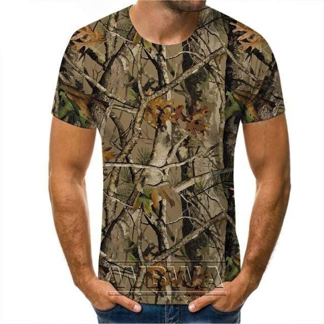 Survival Gears Depot T-Shirts TO10 / XXS Outdoor Hunting Camouflage T-Shirt