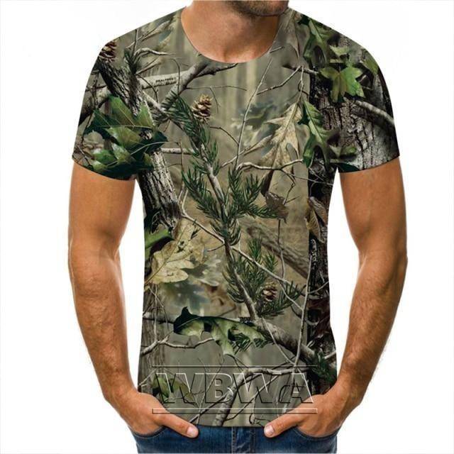 Survival Gears Depot T-Shirts TO5 / XXS Outdoor Hunting Camouflage T-Shirt