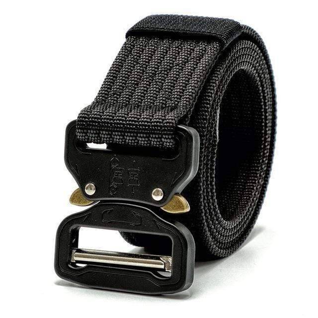 Custom Black Military Rigger Duty Belt With Velcro Manufacturers